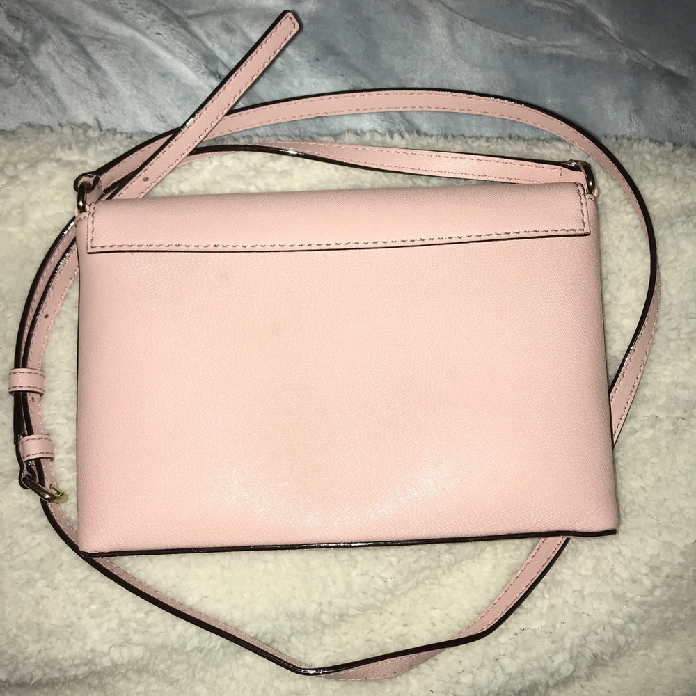 Light Pink Crossbody Kate Spade Purse - Picture 2 of 4